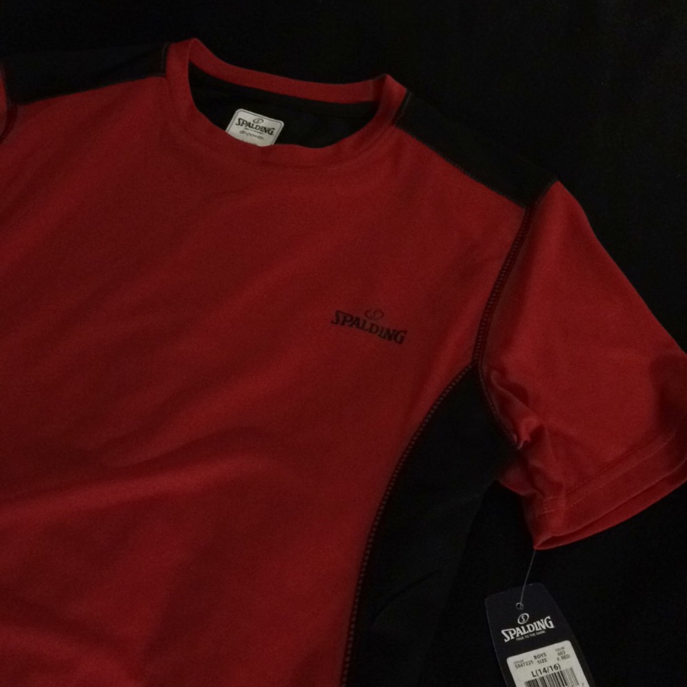 Boys large Spalding T-shirt. NWT